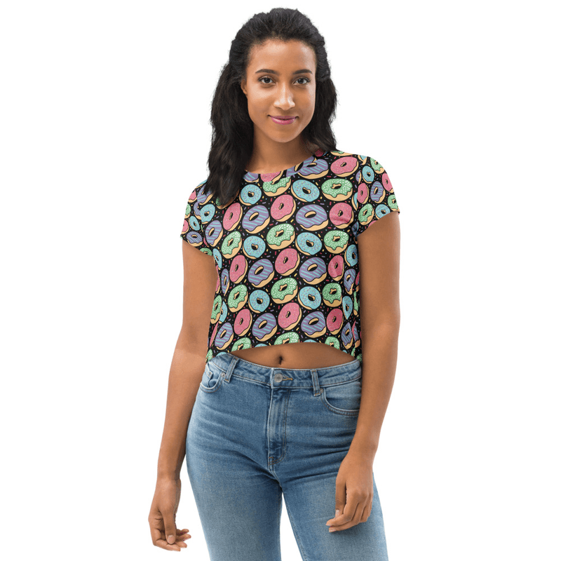 donuts crop tee